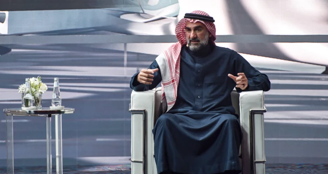 The PIF’s governor Yasir Al-Rumayyan (File/AFP)