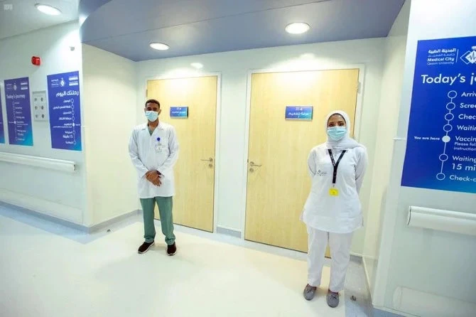 Saudi Arabia reported 195 new cases of COVID-19 on Sunday, according to the Ministry of Health. (SPA/File)