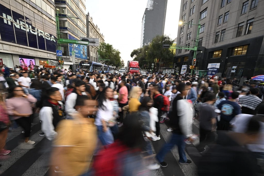 The world population will hit the 8 billion mark soon (File/AFP)