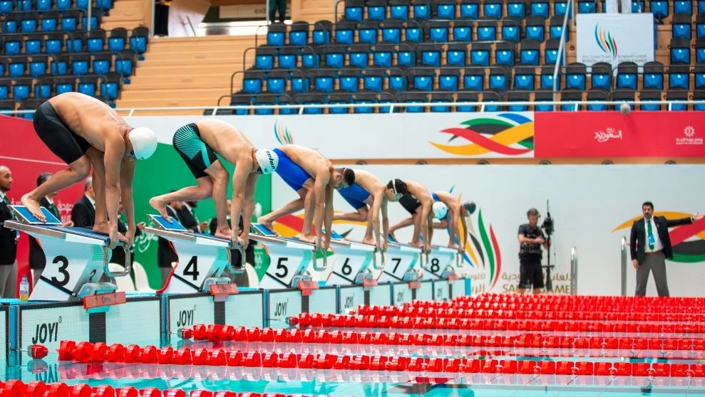 Two national swimming records set at Saudi Games