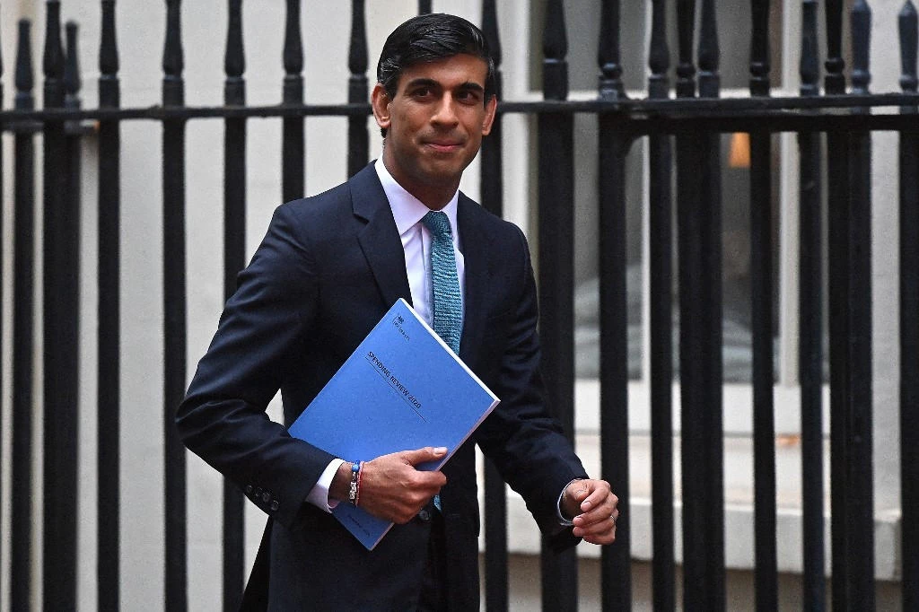 Britain's Finance Minister Rishi Sunak. (AFP)