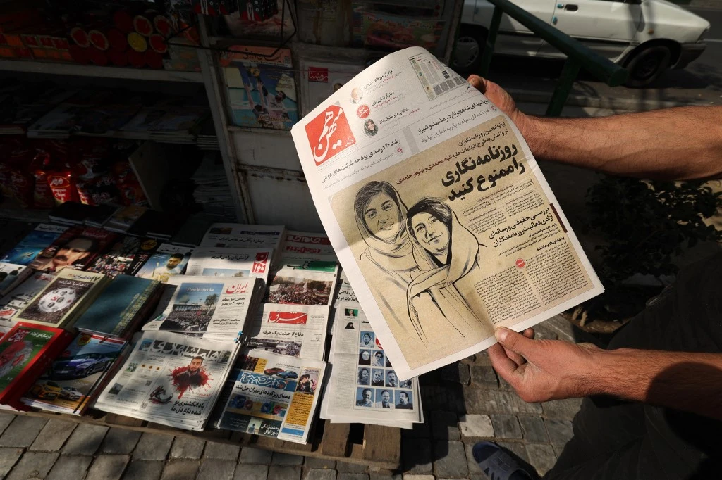 In its attempt to crush the protests, the regime has also tried to silence the media. (AFP/File)