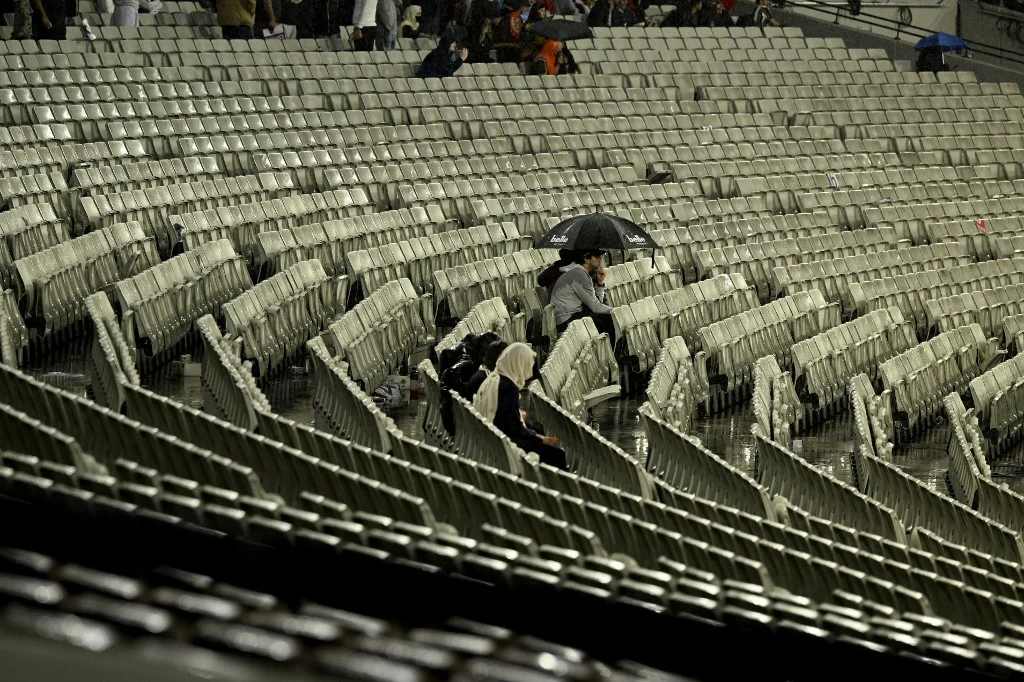 Cricket has tried various ways over the past 250 years to ameliorate the negative effects of rain. (AFP)