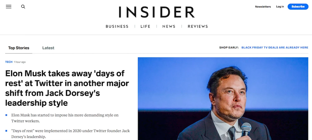 Insider to move away from paywall in strategic shift for business