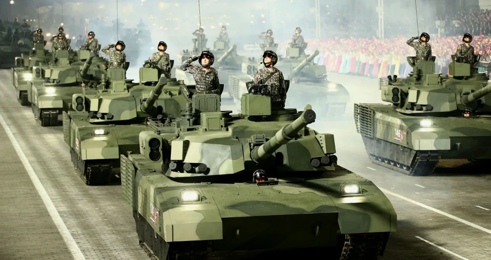 North Korea said in September it had never supplied weapons or ammunition to Russia and has no plans to do so. (AFP/KCNA via KNS)