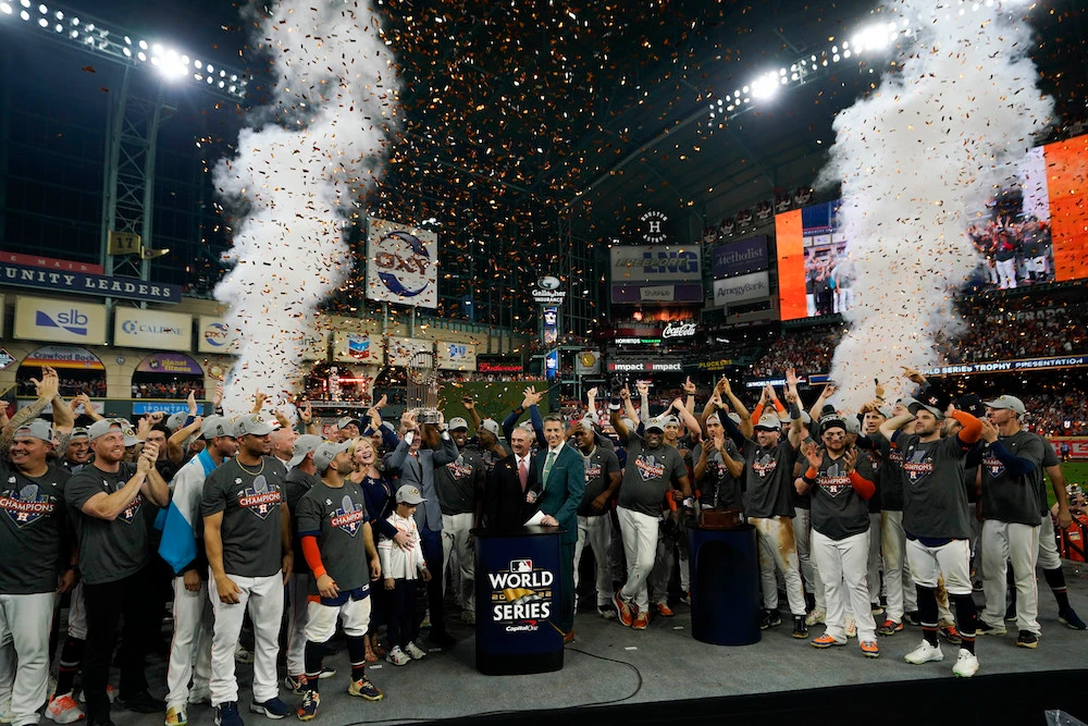 Alvarez blasts Baker, Astros to World Series title against Phillies
