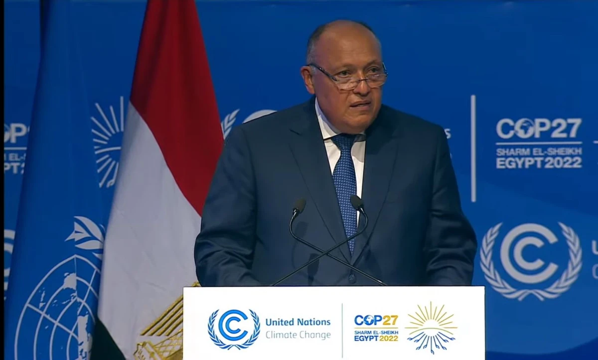 COP27 President Sameh Shoukry. (Supplied)