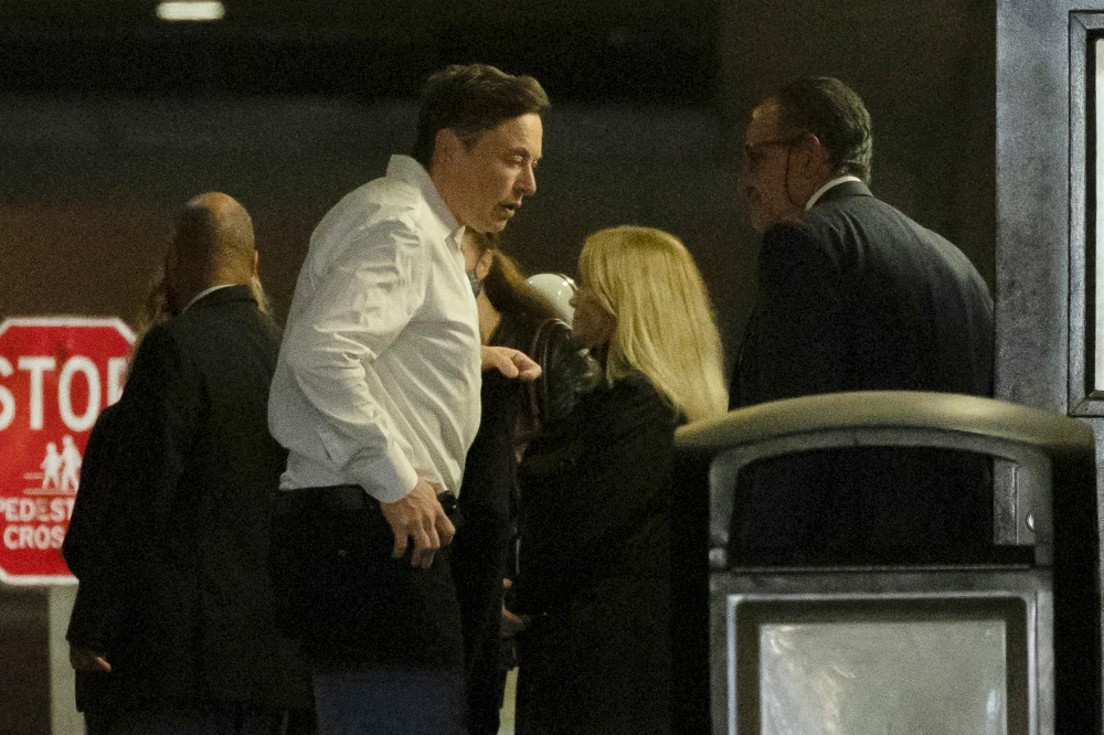 Elon Musk arrives at Baron Investment Conference at the Metropolitan Opera House, Friday, Nov. 4, 2022, in New York. (AP/File)