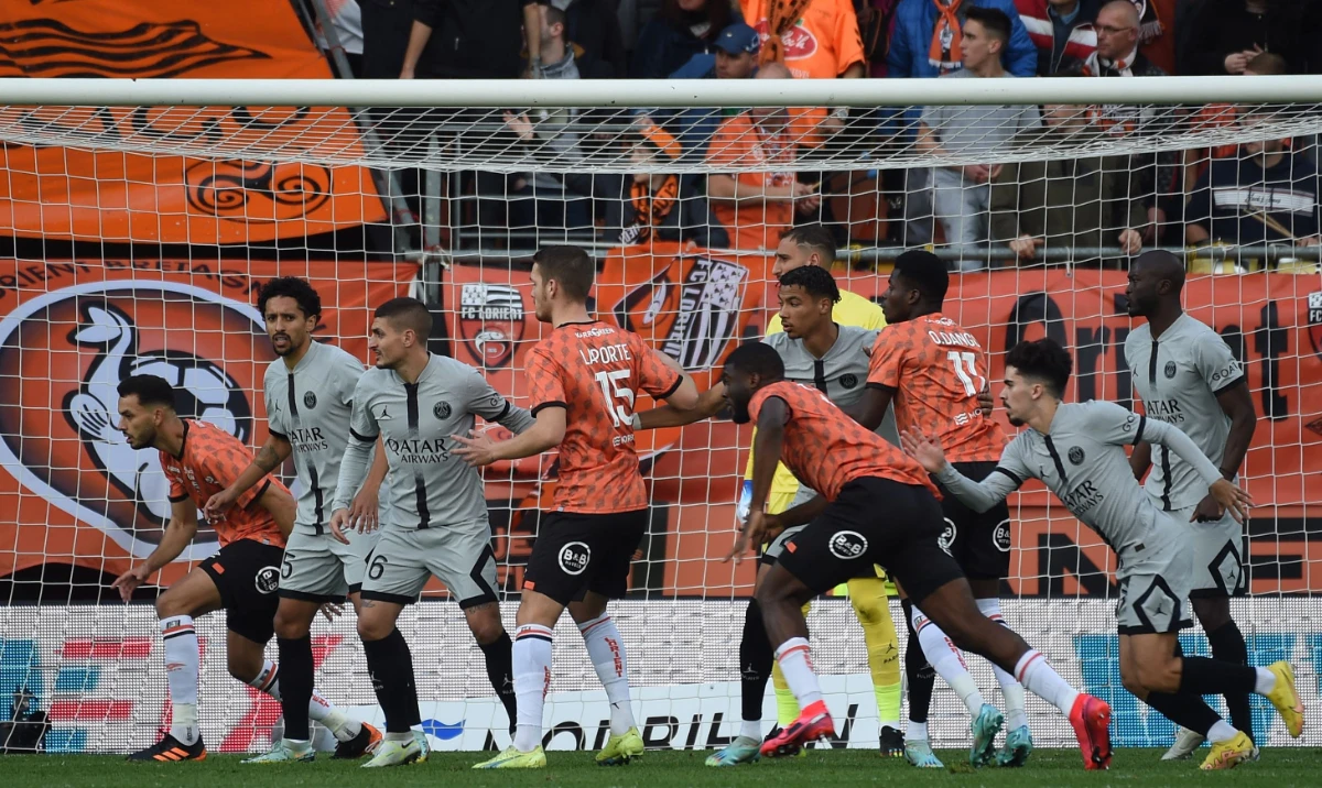 PSG edge out Lorient to restore Ligue 1 lead