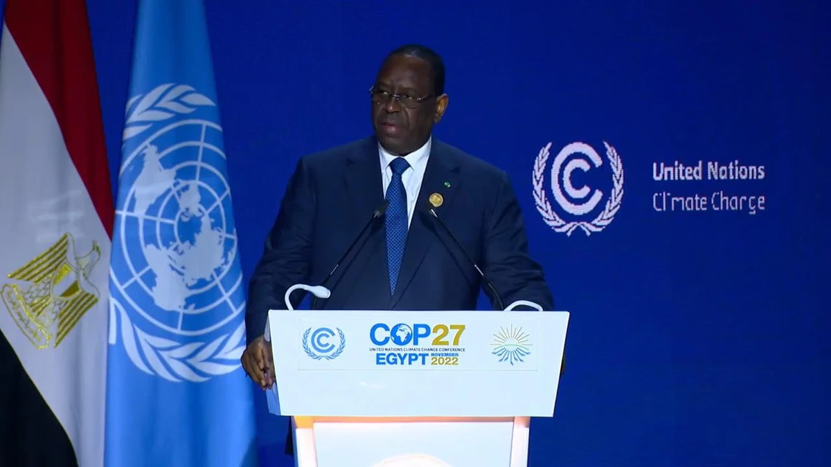 Macky Sall, President of Senegal (Screenshot)