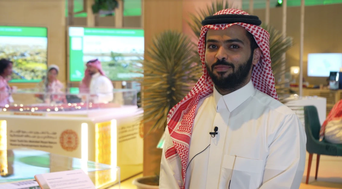 Albaraa Aldhahri, project manager at the Saudi Green Initiative’s environmental track, spoke to Arab News (AN Photo)