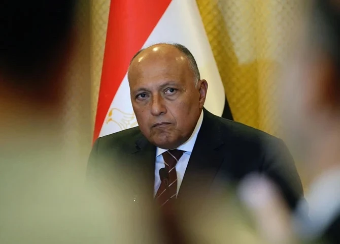 COP27 President and Egypt's Minister of Foreign Affairs Sameh Shoukry. (AP/File)