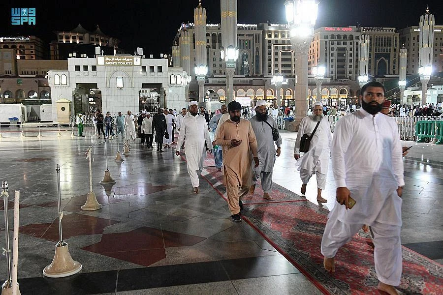 Over 3 million people prayed in Rawdah during first three months of Islamic year