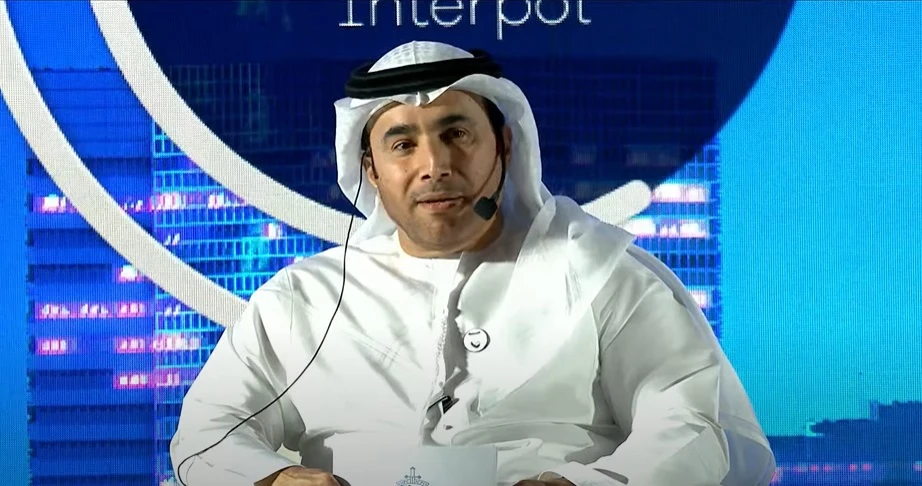 Interpol’s president Ahmed Naser Al-Raisi (Screenshot)