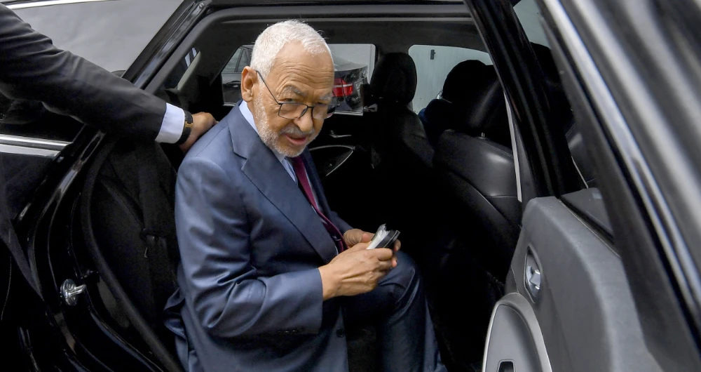 Rached Ghannouchi. (AFP/File)