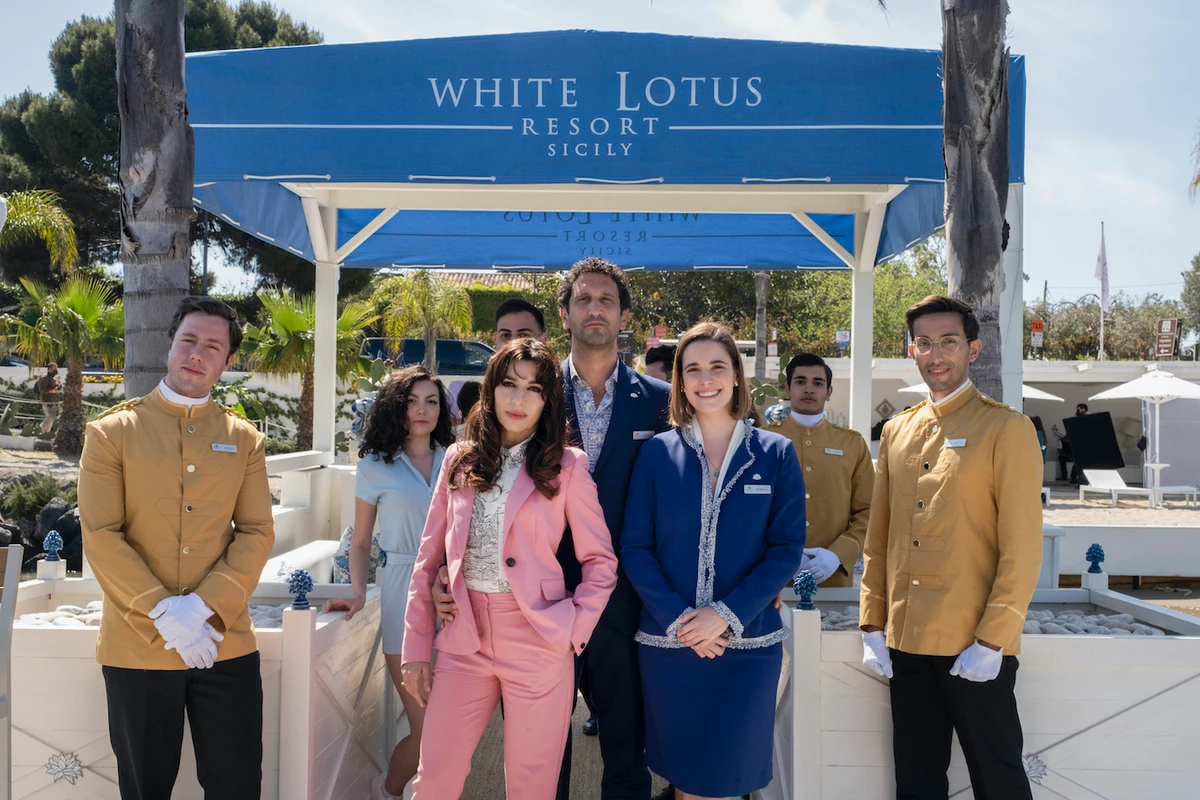In its second season, ‘The White Lotus’ relocates to Sicily. (Supplied)