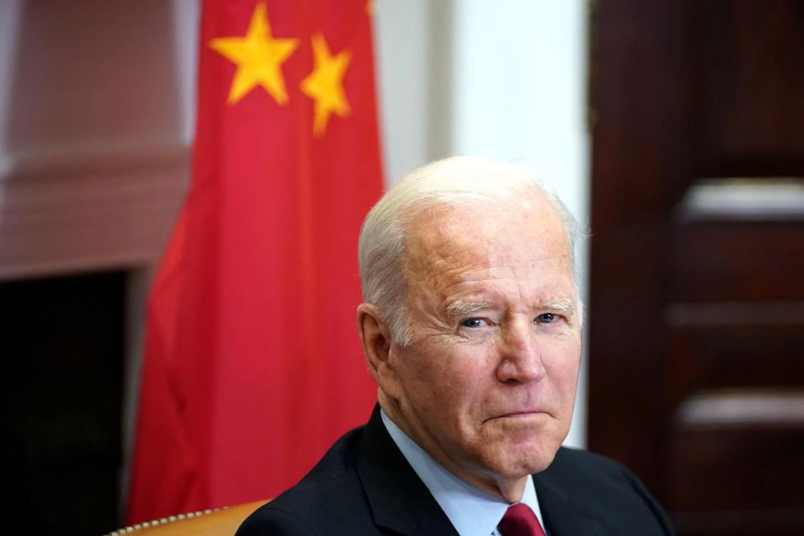 US President Joe Biden would not make demands on China but rather give Xi Jinping ‘his perspective.’ (AFP)