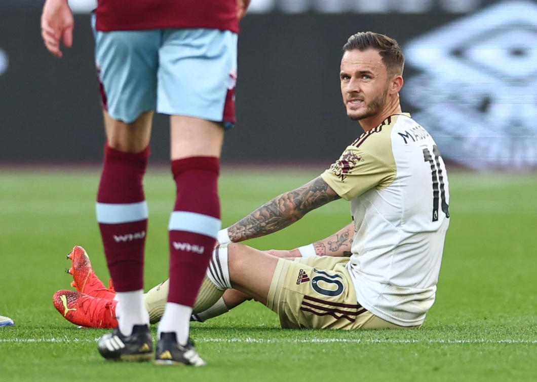 Maddison injured 2 days after being selected for World Cup