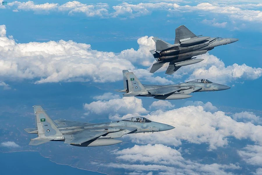 Saudi-Greek air drill launches across the Mediterranean sky