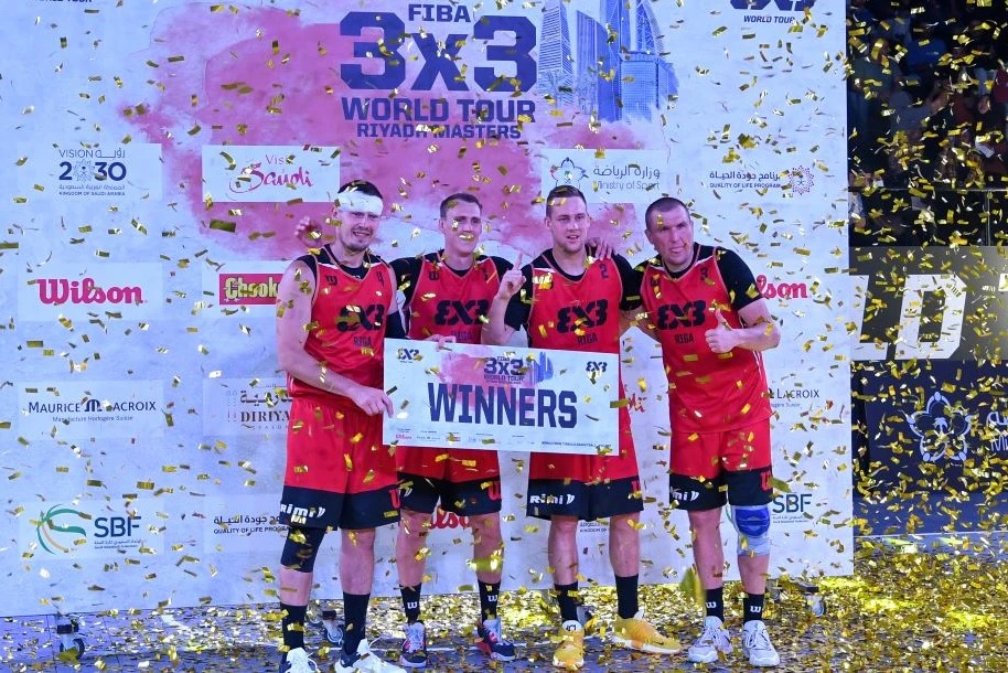 Riga wins 3x3 FIBA ​​Basketball World Tour title in Diriyah