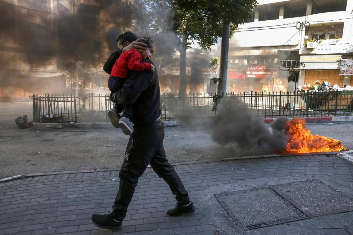 More than 130 Palestinians have been killed in Israeli-Palestinian fighting in the West Bank and east Jerusalem this year, making 2022 the deadliest since 2006. (AFP)