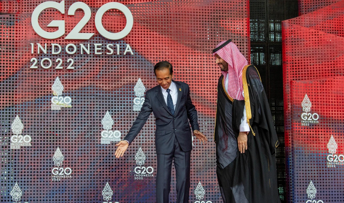 Saudi crown prince arrives in Indonesia to participate in G20