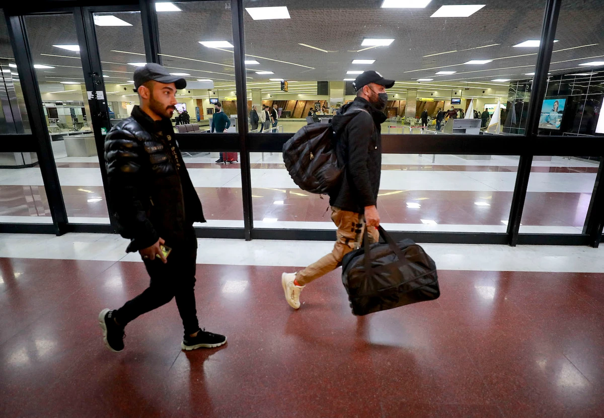 Firefighters put out fire in Baghdad international airport