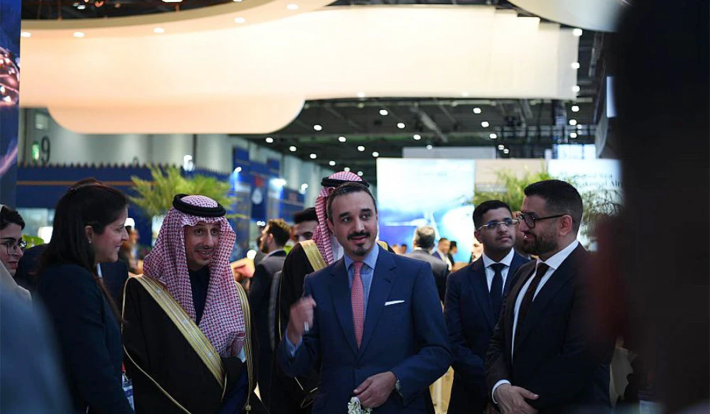 The pavilion was inaugurated by Ahmed Al-Khatib, tourism minister and chairman of the STA’s board of directors, and Prince Khalid bin Bandar bin Sultan, ambassador to the UK. (SPA)