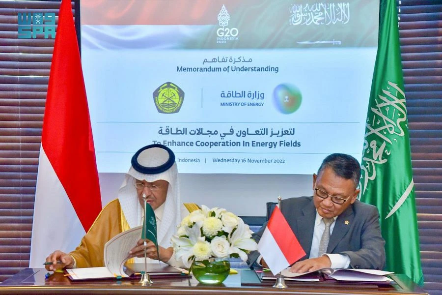 the MoU aims to enhance cooperation in the fields of oil and gas, electricity, and renewable energy. SPA