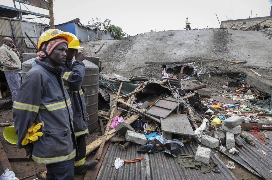 Building collapses are common in Nairobi, where housing is in high demand and unscrupulous developers often bypass regulations. (AP)