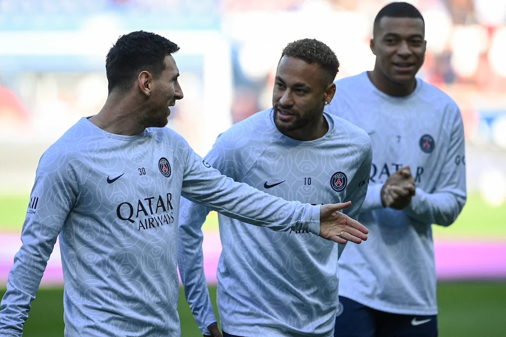 The World Cup has been cited as a reason for the PSG trio’s superb form, in particular in the case of Messi and Neymar. (AFP file photo)