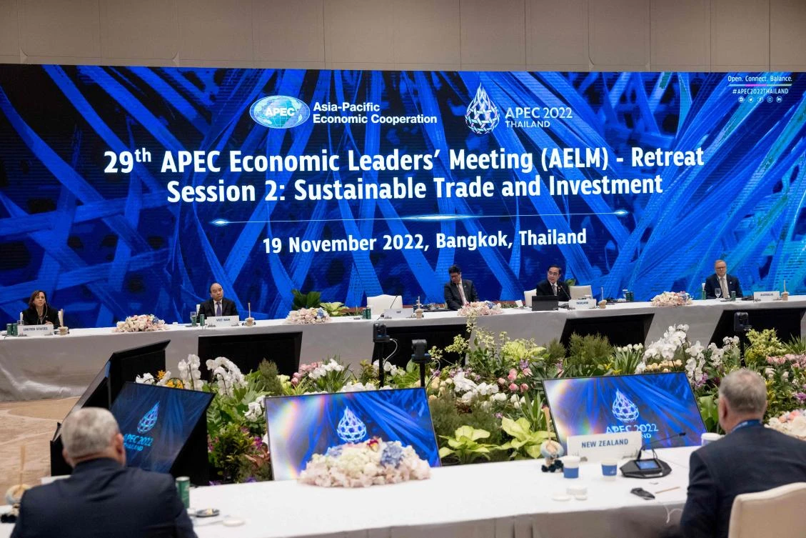 ‘Most’ APEC members condemn war in Ukraine: leaders’ statement