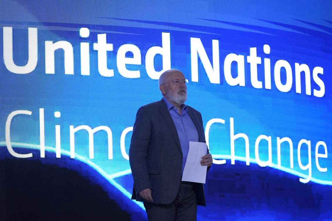 EU would walk away from a bad COP27 deal, warns climate policy chief Timmermans