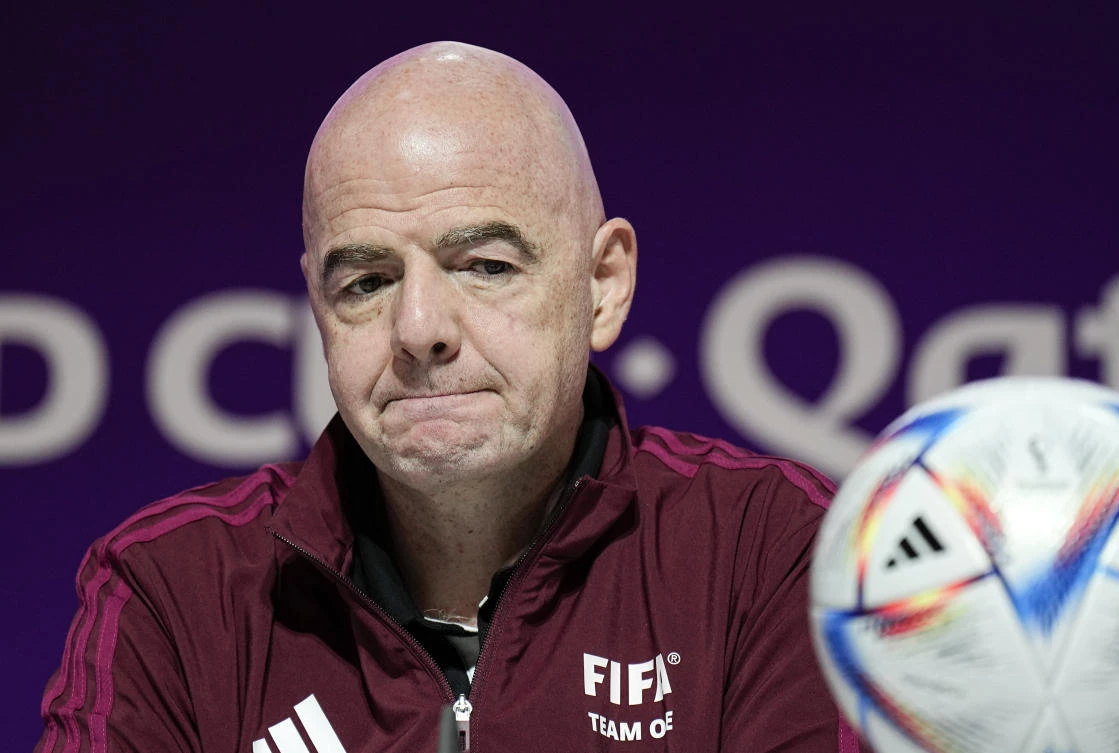 The FIFA, headed by president Gianni Infantino, said on Friday that beer would not be sold to fans around any of the eight World Cup stadiums following discussions with the hosts. (AP)