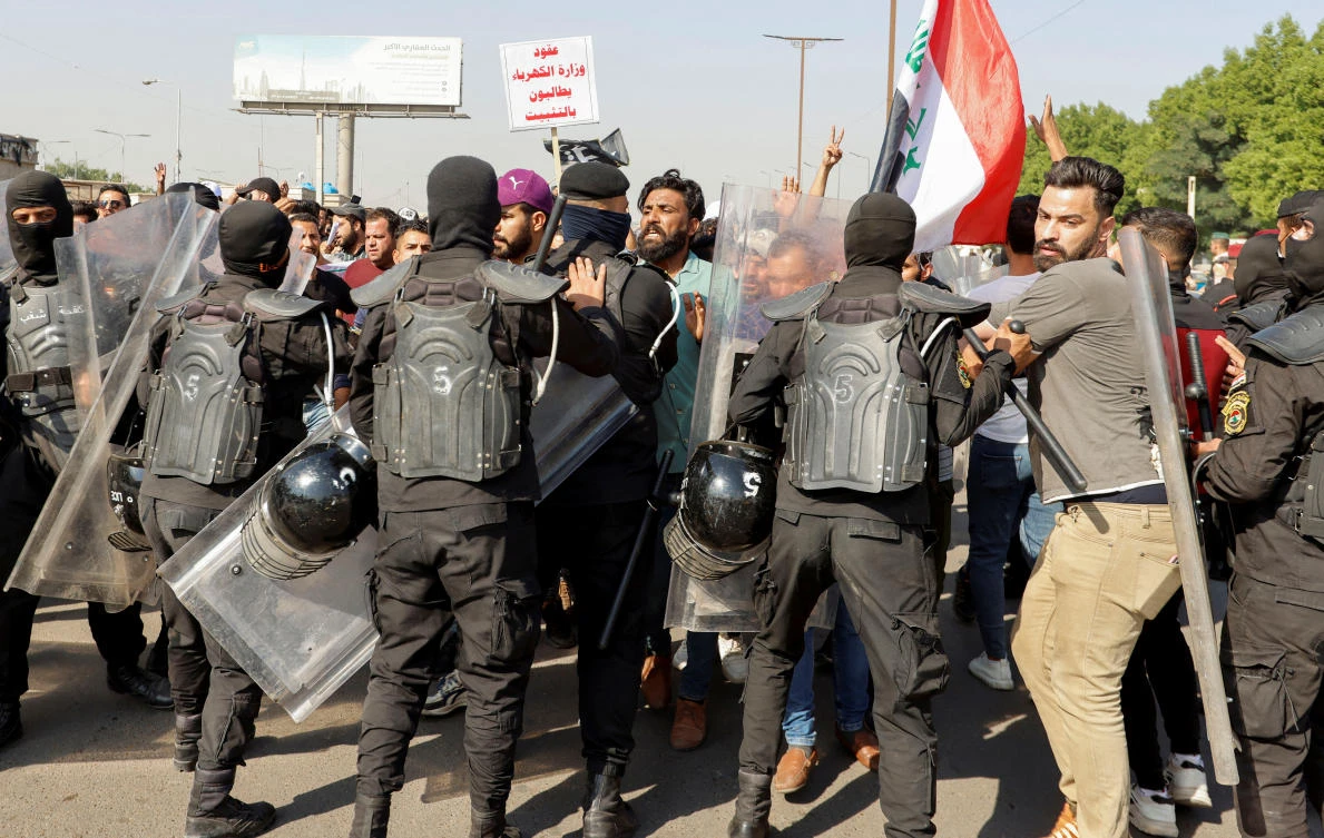 Iraqi Kurdish fighters are deployed about one kilometer (less than a mile) from the post that was attacked. (Reuters)