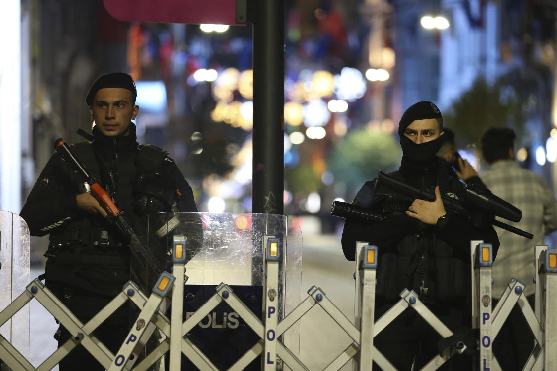 Turkish police captured the chief suspect Alham Albashir — a Syrian woman who is said to have been working for Kurdish militants — in an Istanbul suburb. (AP)