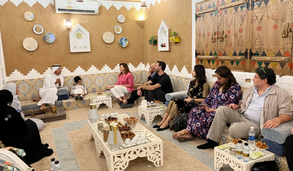 The philosophy behind the service is based on the principle of investing in the Saudi people and their homes, because they offer a great point of entry for visitors to learn about the culture of the country, and the wider region, and to engage with its people. (Supplied)