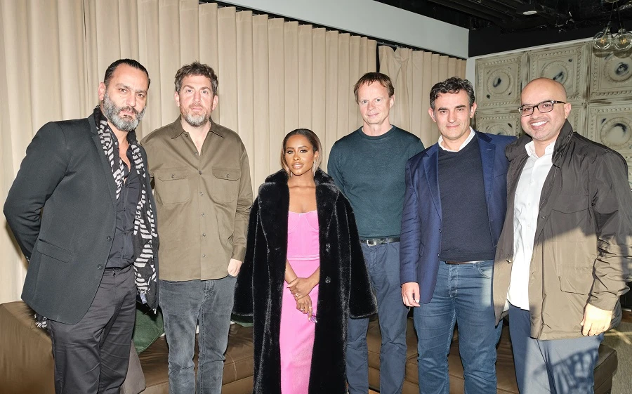 US record label Warner Recorded Music has signed Saudi singer Dalia Mubarak (center). (Supplied)