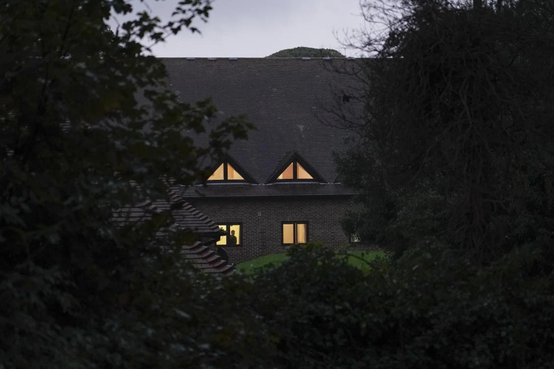 UK government says asylum center criticized for overcrowding now empty