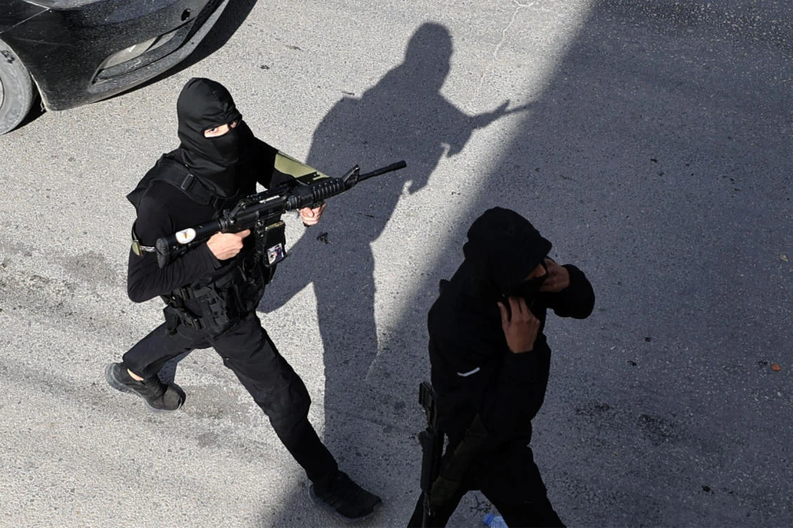 Israeli forces killed Palestinian man during army raid, while the Israeli army confirmed troops opened fire during an operation in the area targeting a "suspect." (File/AFP)