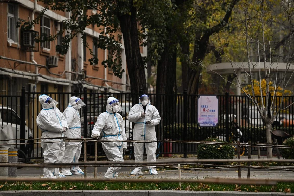 China recently began loosening some measures related to mass-testing and quarantine, and is trying to avoid catch-all measures such as lockdowns. (AFP)