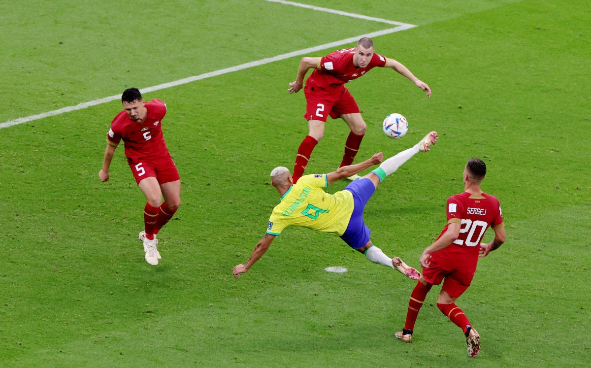 Richarlison double gives Brazil World Cup win over Serbia
