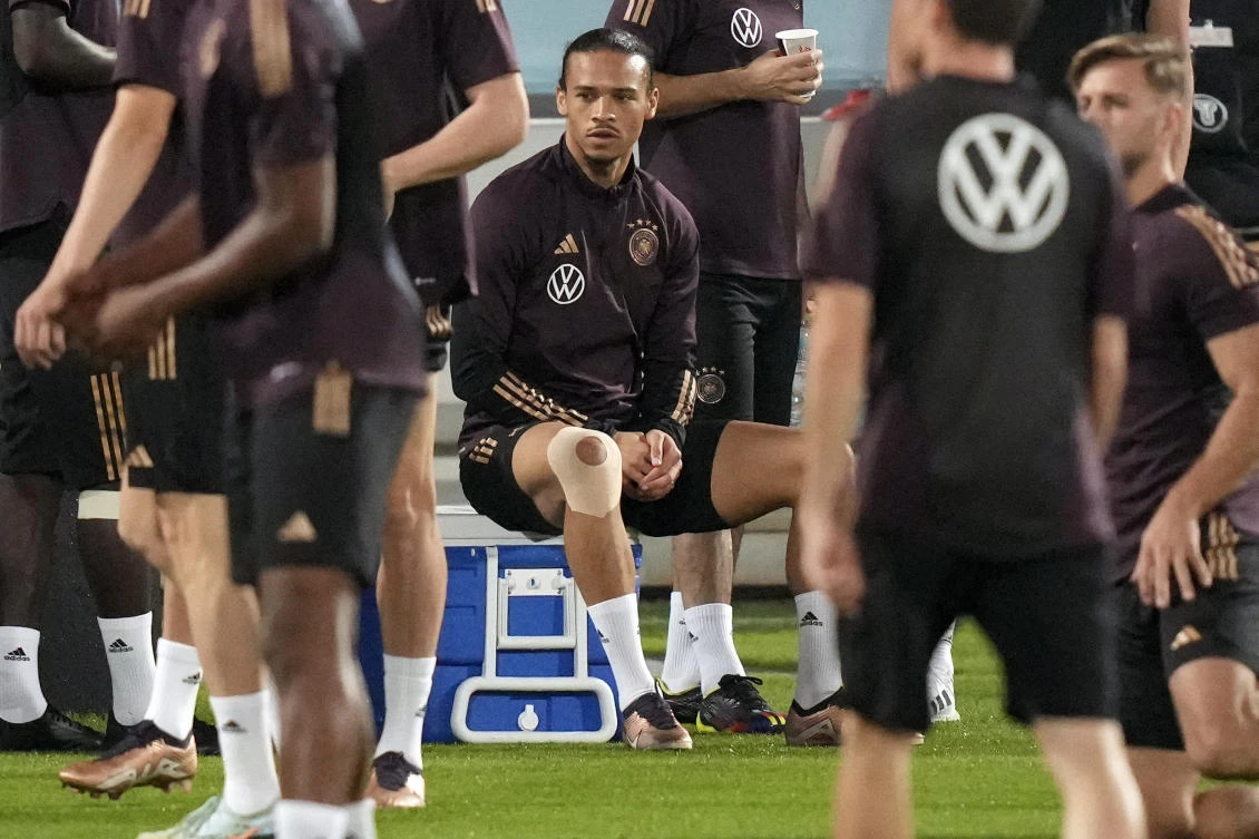 Sane returns to Germany training ahead of Spain World Cup clash