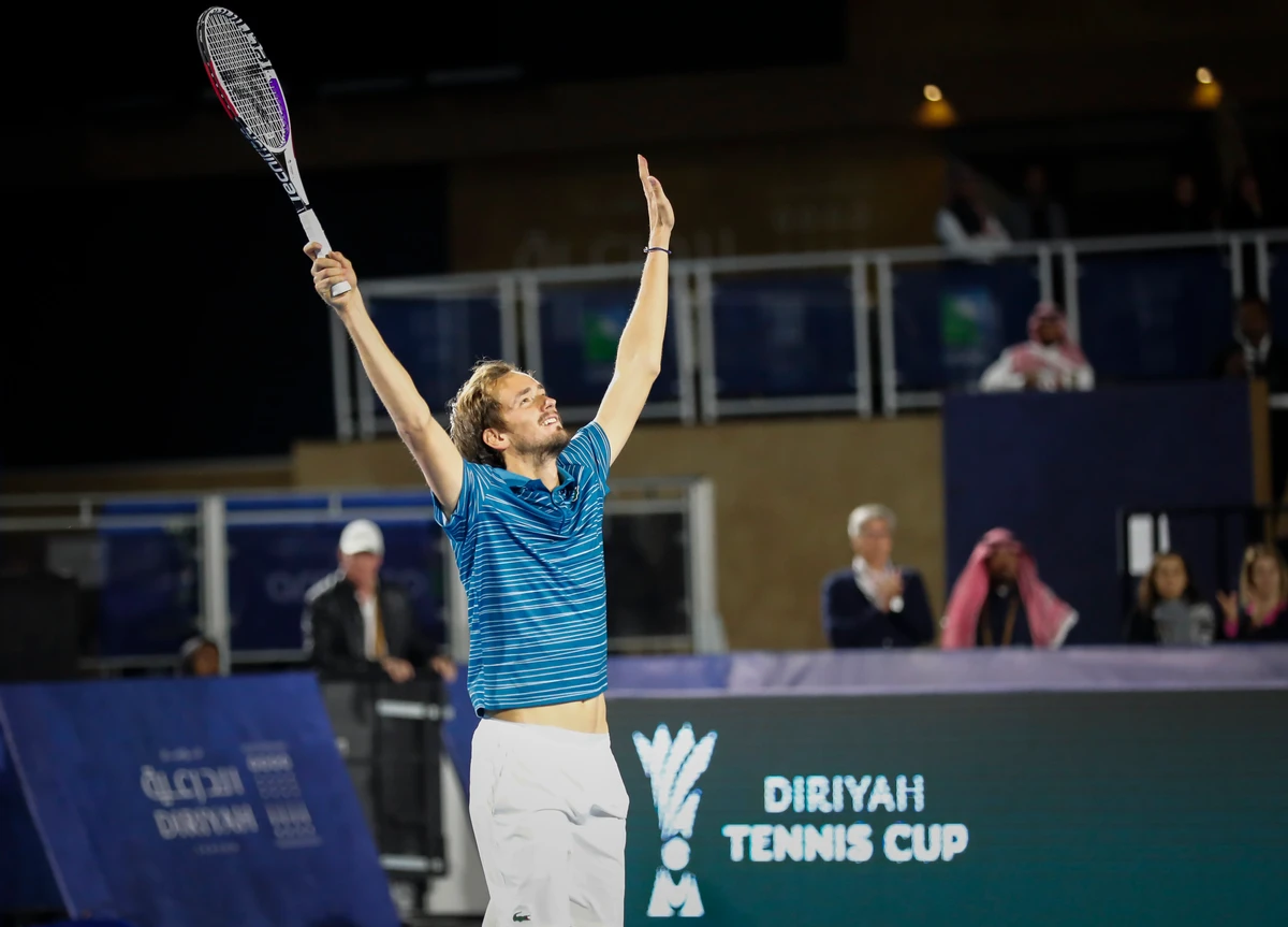 Daniil Medvedev inspired to defend Diriyah Tennis Cup title