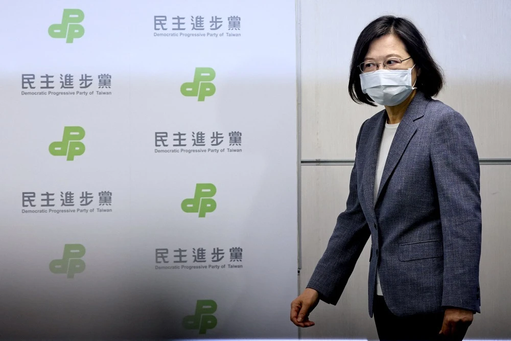 Taiwan President Tsai Ing-wen. (Reuters)
