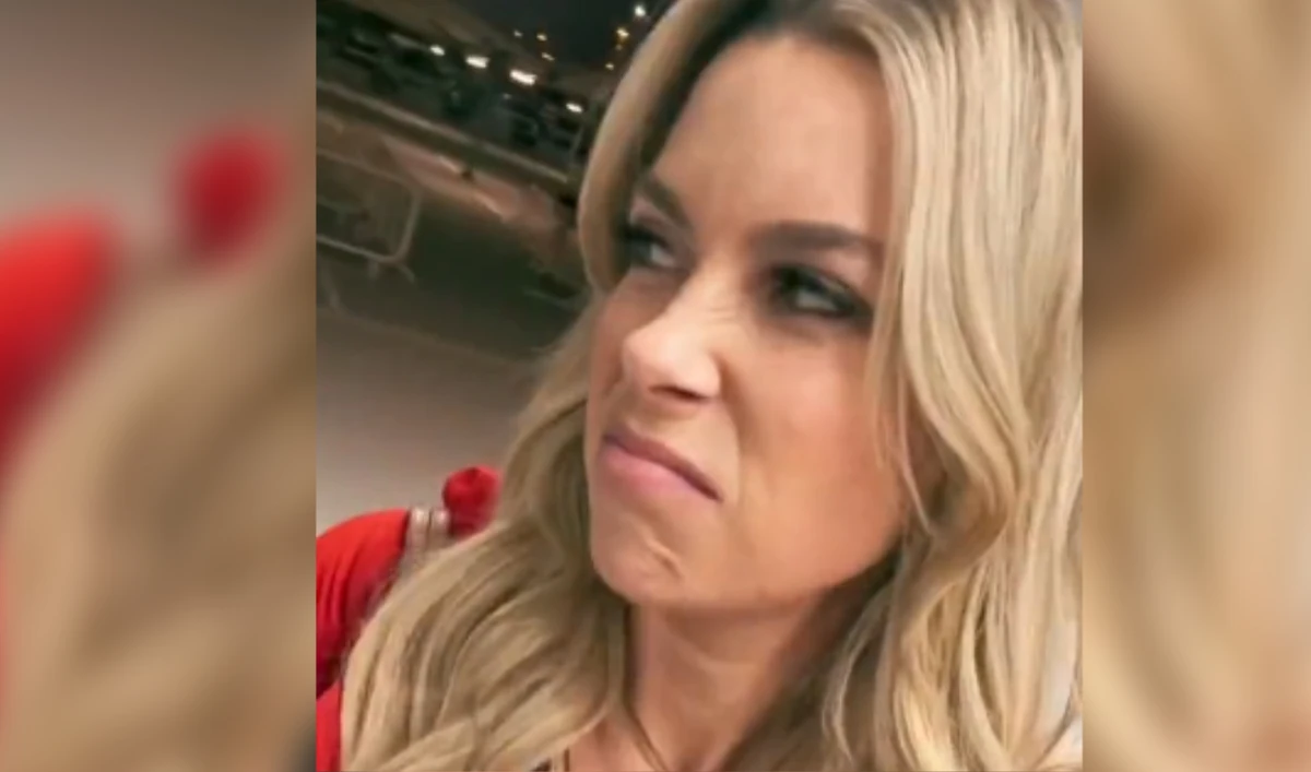 Jenny Taft said "I don’t feel that special" after walking through a ladies only gate in Qatar. (TikTok: @JennyTaft via Twitter: @lama_lha )