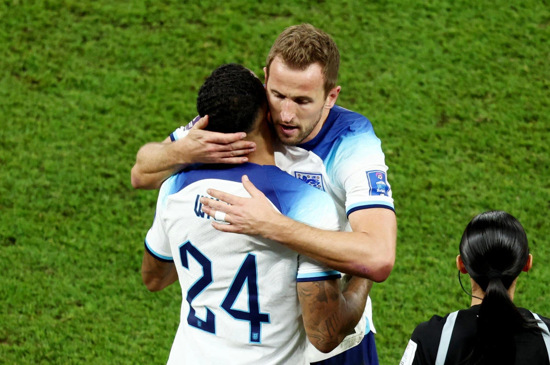 England’s Callum Wilson comes on as a substitute to replace Harry Kane during their FIFA World Cup Qatar 2022 — Group B – match against Wales at Ahmad Bin Ali Stadium, Al Rayyan, on Wednesday. (Reuters)