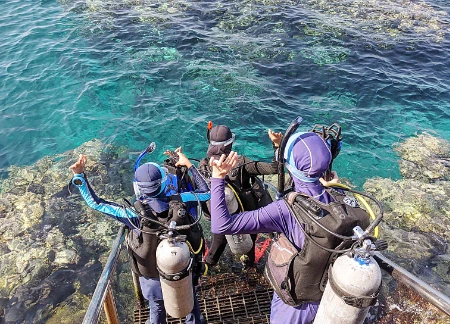 Diving
