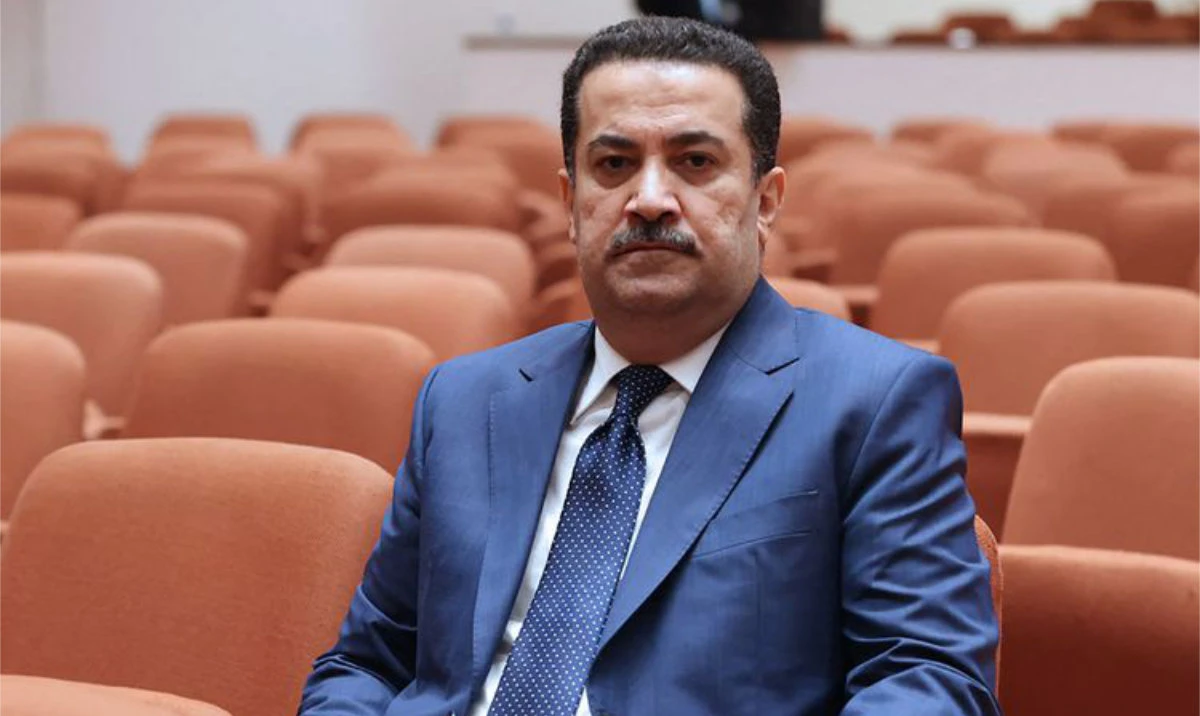 Mohammed Shia Al-Sudani. (AFP)