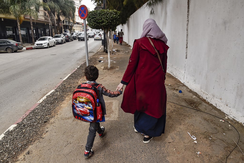 Algeria announced in June the introduction of English courses in primary schools. (AFP)